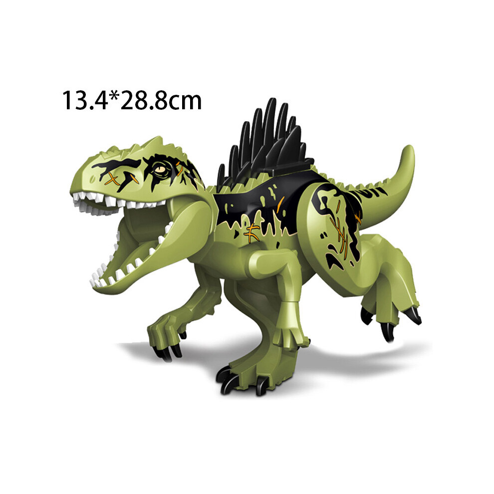 (Giganotosaurus) 1pc Jurassic Dinosaur Building Blocks Big Size Figures Bricks