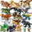 (Ankylosaurus) 1pc Jurassic Dinosaur Building Blocks Big Size Figures Bricks 3
