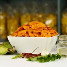 500g Banana Crisp Savoury Indian Snacks Banana Chips (Spicy)