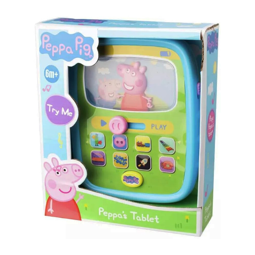 Peppa Pig My First Tablet Interactive Toy For Toddlers