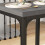 Homcom HOMCOM 3 Pcs Compact Dining Table 2 Chairs Set Grey Wood Grain 9