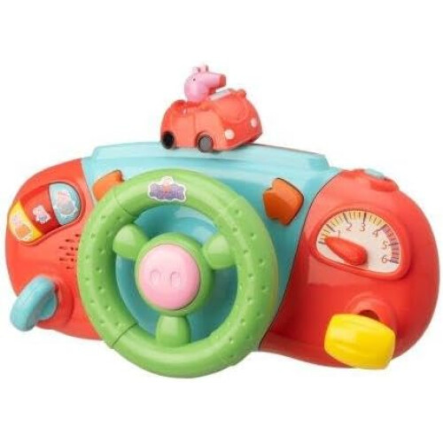 Peppa Pig Peppa Pig Activity Dashboard Interactive Steering Wheel Car Toy 2