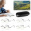 (150,Glod)Progressive Presbyopic Reading Glasses with Anti-Blue Light Protection for Office Work and Multifocus Use 5