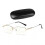(150,Glod)Progressive Presbyopic Reading Glasses with Anti-Blue Light Protection for Office Work and Multifocus Use 2