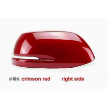 (1pcs crimson red R) For Honda CRV CR-V 2017 2018 2019 2020 2021 2022 Car Accessories Rear View Mirrors Shell Cap Housing Wing Door Side Mirror Cover