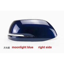 (1pcs blue right) For Honda CRV CR-V 2017 2018 2019 2020 2021 2022 Car Accessories Rear View Mirrors Shell Cap Housing Wing Door Side Mirror Cover