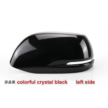 (1pcs black left) For Honda CRV CR-V 2017 2018 2019 2020 2021 2022 Car Accessories Rear View Mirrors Shell Cap Housing Wing Door Side Mirror Cover