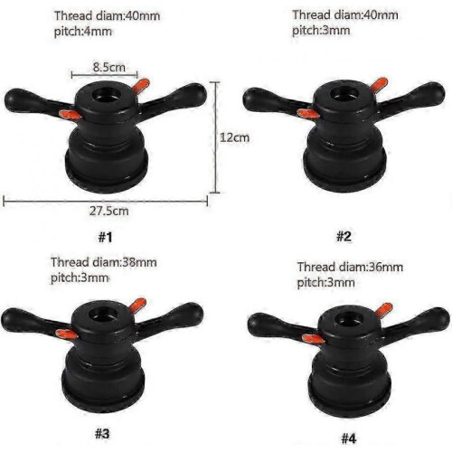 Tire Balance Tool Wheel Balancer Balancer Quick Tire Change Tool (Size : 1# 40mm/4mm) - WK 1