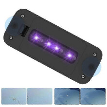 Car Glass Repair UV Light Auto Glass Resin Curing Lamp Suction Cup Design Windshield Repair Tool for Trucks Sedans SUVs RVs