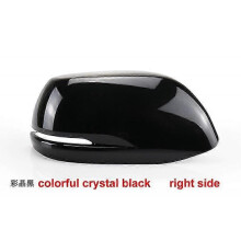 (1pcs black right) For Honda CRV CR-V 2017 2018 2019 2020 2021 2022 Car Accessories Rear View Mirrors Shell Cap Housing Wing Door Side Mirror Cover