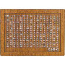 (10000 euros) 4 Sizes Savings Box Piggy Banks With Savings Goals And Tickable Numbers - WK
