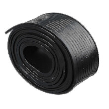 5m Rubber Strip Garage Door Bottom Weather Seal Trim T-end Anti-collision Damping for 16' Wide Doors - KC