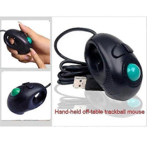 Wired Mouse Neu Finger Handheld 4D Usb Mini Portable Trackball Mouse  Pc Laptop Computer - JZ 1
