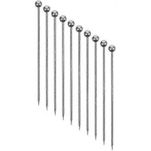 50 Pcs Stainless Steel Cocktail Picks Metal Martini Picks 4.3"