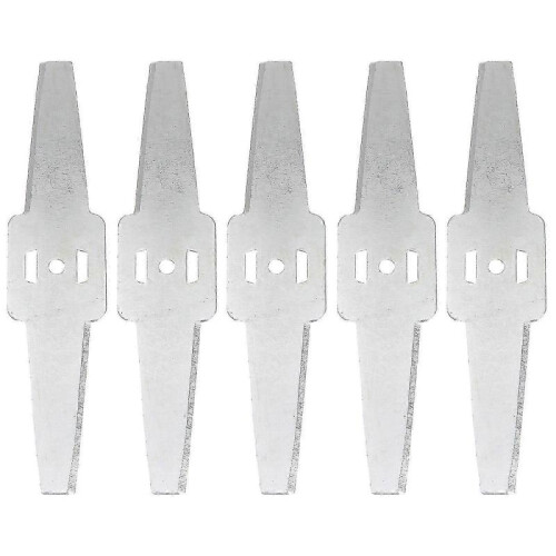 5pcs Metal Grass String Trimmer Blades Lawn Mower Replacement Trimmer Tool