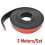Car Wheel Arches Universal Fender Flares Wing Expander Mudguard Lip Kit 3
