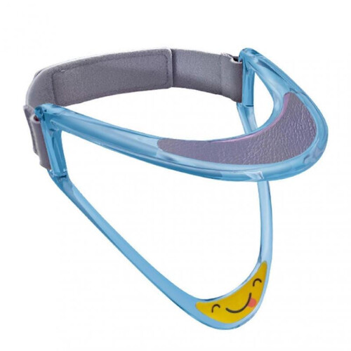 (Blue) Neck Brace Ergonomic Design Posture Correction Adjustable Cervical Neck Support Traction Device for Women Men