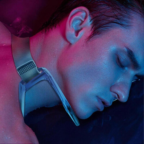 (Red) Neck Brace Ergonomic Design Posture Correction Adjustable Cervical Neck Support Traction Device for Women Men 2