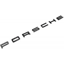 Gloss Black Porsche Lettering Rear Boot Badge Emblem for 911 Carrera Cayenne Turbo Gt3 fg2025031702902