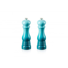 8-Inch Caribbean Salt and Pepper Mill Set