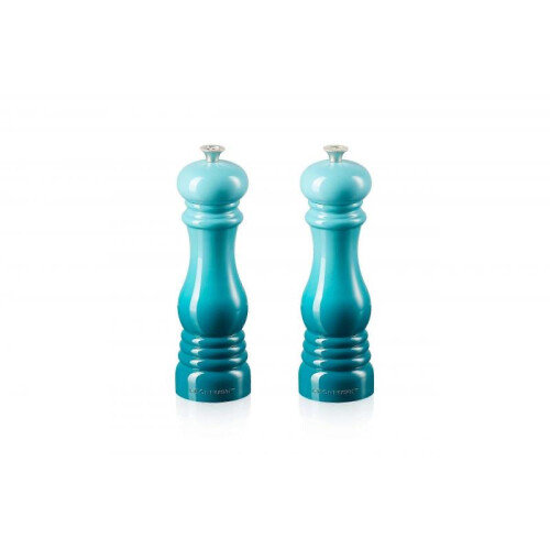 8-Inch Caribbean Salt and Pepper Mill Set