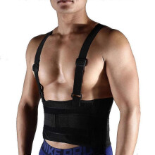 New product,Working Back Brace Removable Suspender Straps Heavy Lifting Safety Back Pain Protection Belt