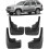 Front & Rear Splash Guards Mud Flaps for 2005-2010 Jeep Grand Cherokee 1