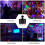 Sound Activated Party Lights , Rgb Disco Ball Light 4