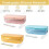 Promotional sales Silicone Ice Cube Tray with Lid Container & Scoop 4
