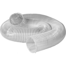 Promotional sales 70144 Heavy Duty 2-1/2-Inch x 20-Foot PVC Flexible Dust Collection Hose, Clear Color