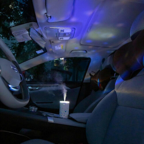 Star projection humidifier portable home bedroom mini night light atomizer 1