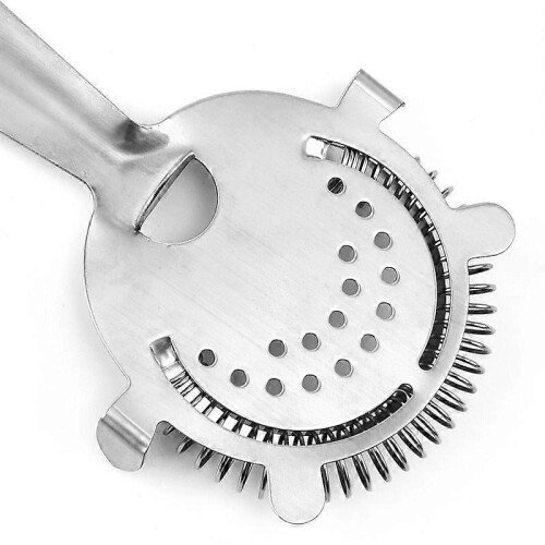 Promotional sales stainless steel cocktail strainer 1