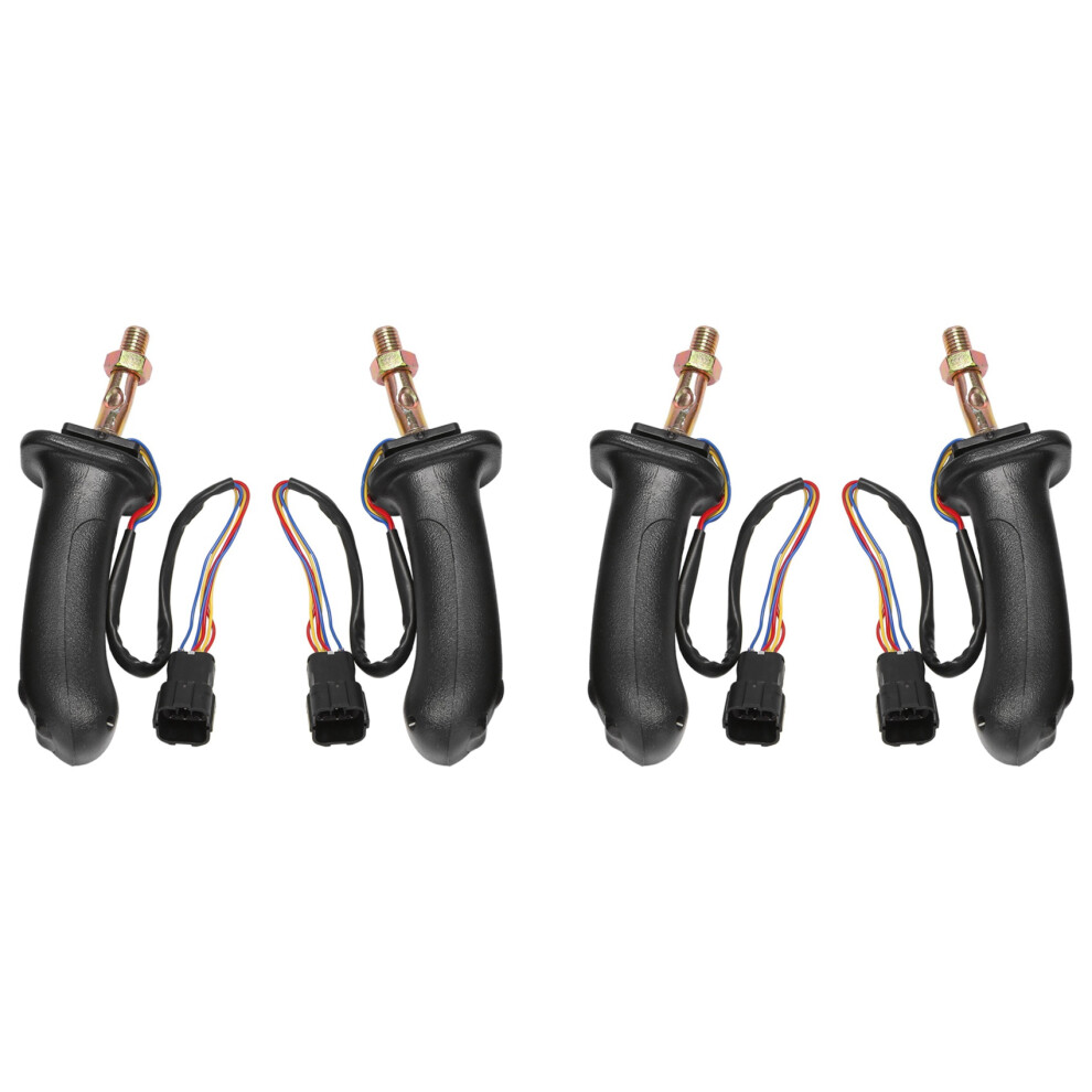 2Pcs L+R 3 Buttons Excavator Joystick For Doosan Dx150 215 4851117178801