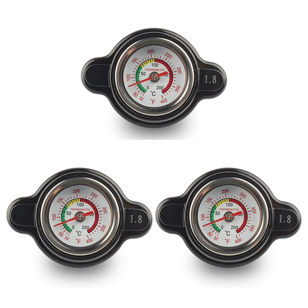 High Pressure Radiator Cap With Temperature Gauge, 1.8 Bar For 4851117179969