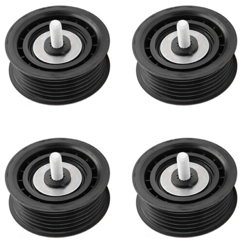 4X Belt Tensioner Idler Pulley for C230 C320 E320 E500