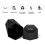 Car Trash Can with Lid Vehicle Auto Car Garbage Can Mini Garbage Bin 3