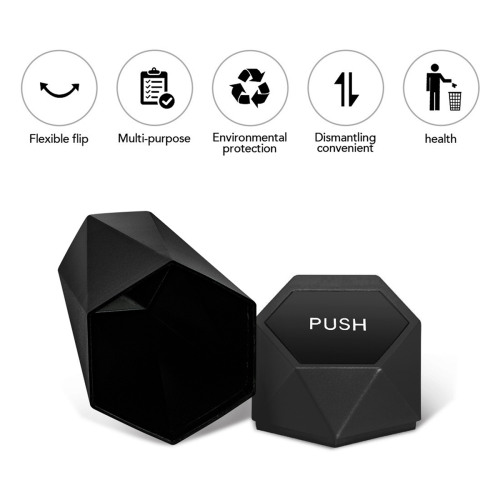 Car Trash Can with Lid Vehicle Auto Car Garbage Can Mini Garbage Bin 2