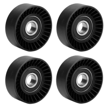 Fan Belt Tensioner Pulley V Ribbed Idler for E46 E39 E38 E36 E53