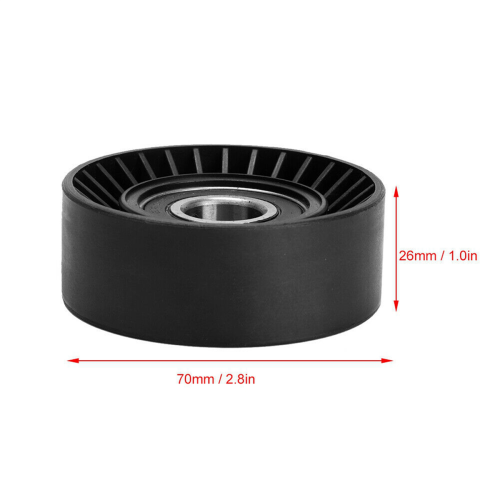 Fan Belt Tensioner Pulley V Ribbed Idler for E46 E39 E38 E36 E53 1