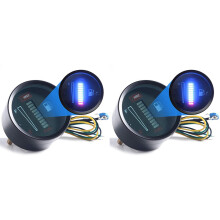 24V 2 Inch 52mm Car Motorcycle Fuel Level Meter Gauge LED Display