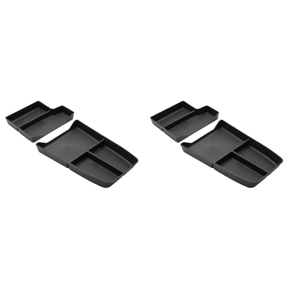 For X1 U11 2023 2024 Center Console Lower Organizer Tray, 2Pcs 4851117186059