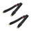 Black Adjustable Two Point Auto Car Safety Seat Belt Lap Seatbelt 1