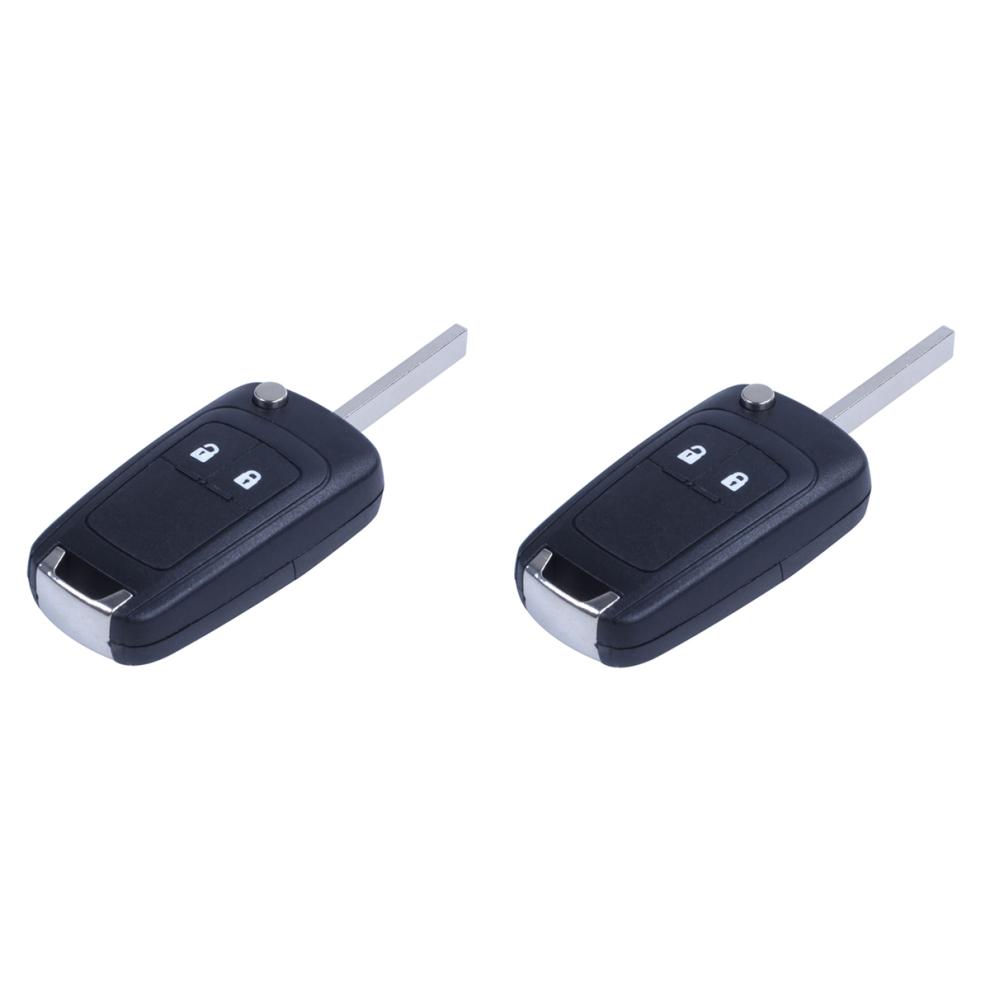 Coque Pliable 2 Boutons Pour Cle Telecommande 4851117191350