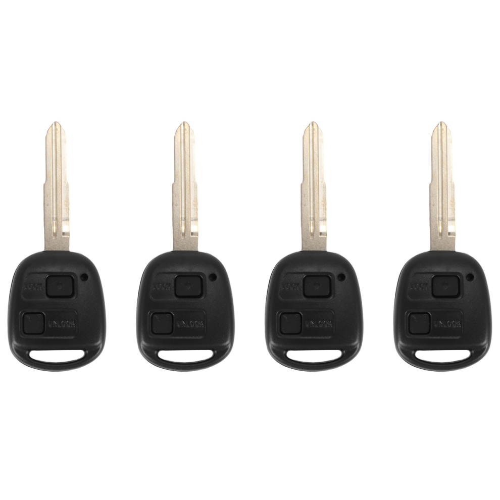 2 Bouton Coque De Cle Telecommande Pour Yaris 4851117191275