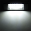 2Pcs Car 18Leds License Plate Lights Plastic for 5