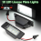2Pcs Car 18Leds License Plate Lights Plastic for 2