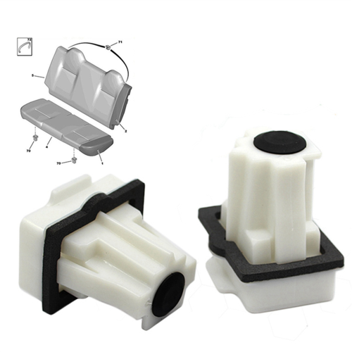 2Pcs Rear Seat Buckle for for 301 208 C3 C4 C- Elysee 1