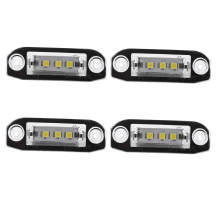 2Pcs Led License Plate Light For S40 S60 S80 XC70 XC90