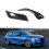 4Pcs Carbon Fiber Car Inner Door Handle Trim Pull Grab Handle Cover 2