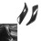 4Pcs Carbon Fiber Car Inner Door Handle Trim Pull Grab Handle Cover 3